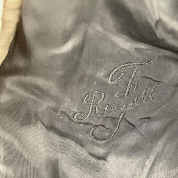 VINTAGE 60s Open Front Faux Fur and Suede Paneled Coat Patchwork Mixed Media - Picture 9 of 10